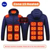 Blu 15 zone Riscaldate