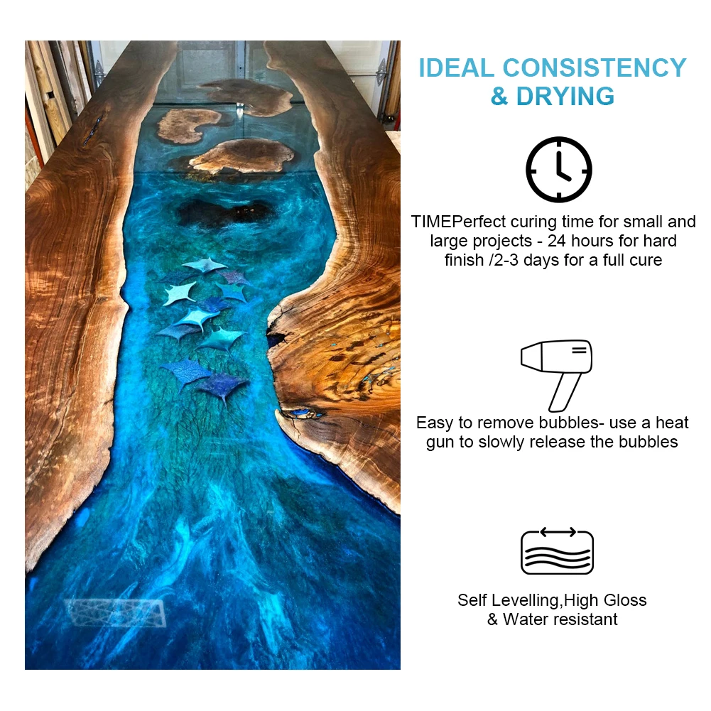 Ald Clear Epoxy Resin Epoxy Tables Epoxy Resin For Jewelry Making Diy