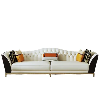 Royal sofa set luxury living room furniture french classic lounge ergonomic modern sofa set furniture luxury