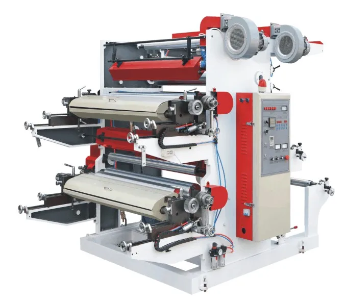 2 Colors Flexographic Printing Machine