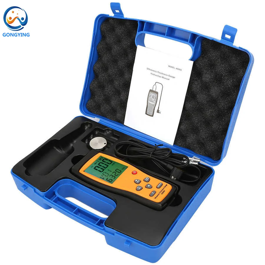 Smart Sensor As860 Digital Ultrasonic Thickness Gauge Sound Meter 1.0