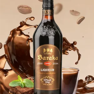 Cream Coffee Liqueur 700ml 17% Alcohol Content Smooth-tasting in Bottle FASTKING Brand Large Quantities