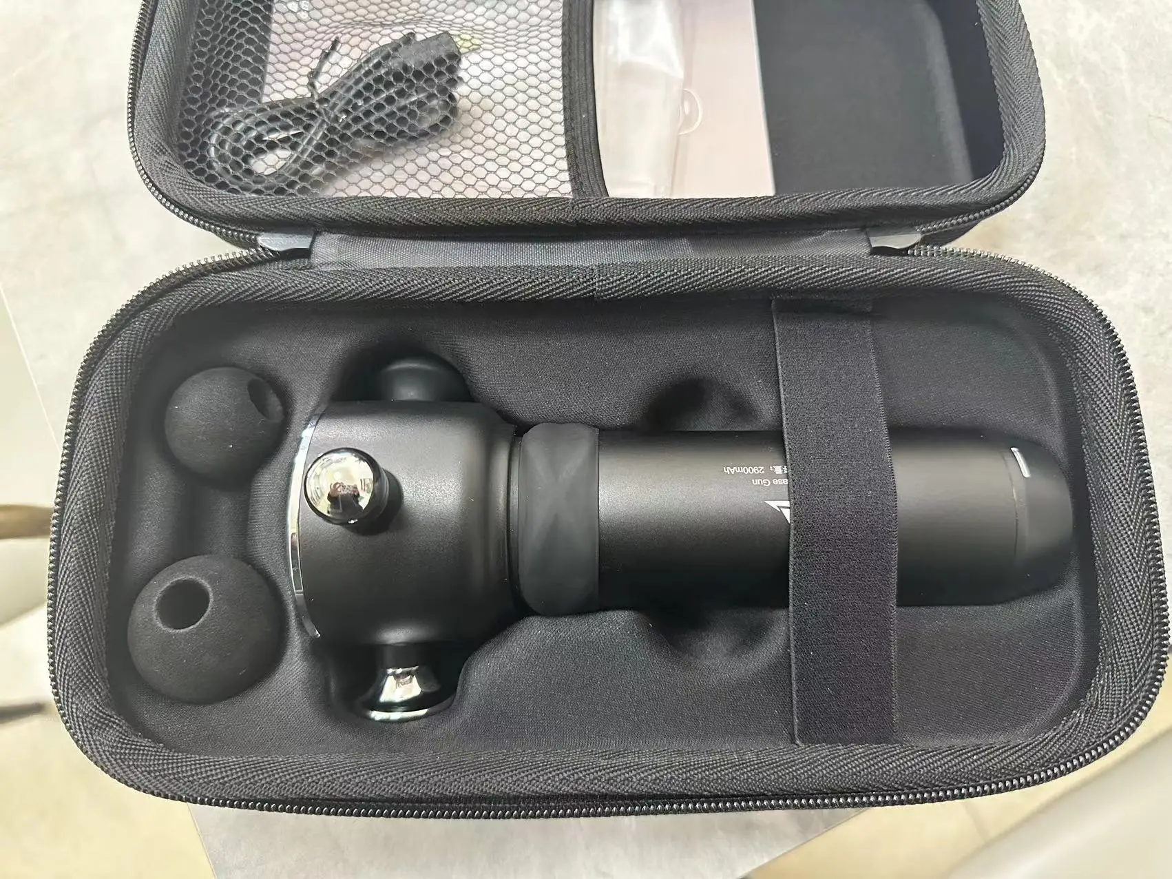 4 Heads RRT Low Amplitude Fast Vibration Deep Tissue Muscle Massager Deep and Strong Massage Gun
