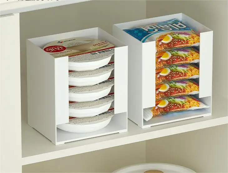 Multi Function Kitchen Refrigerator Organizer Instant Noodle Lamian Noodles Storage Box
