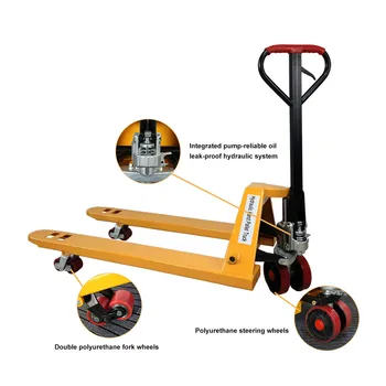 SYNGE 1.5t/2.5t/3t/5t Heavy Duty Quick Lift Hydraulic Trans Pallet Manual Pallet Truck