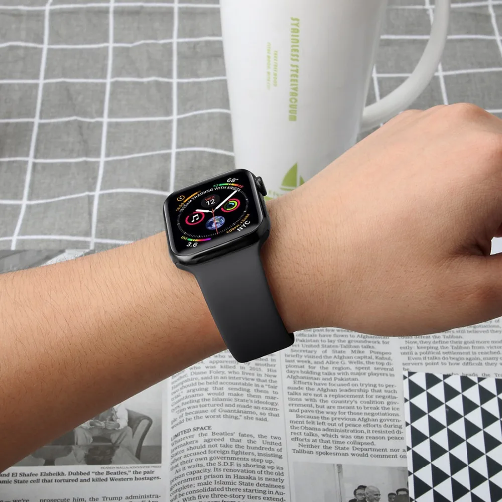 apple watch 3 38mm no pulso