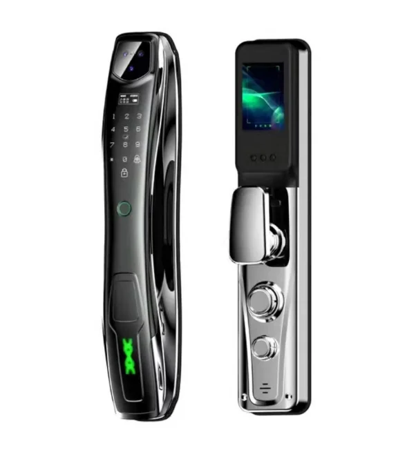 Goking Gold Smart Lock for Security Door Tuya Automatic Biometric Lock Rfid Card Smart Door Lock Keyless Tuya Wifi Fingerprint