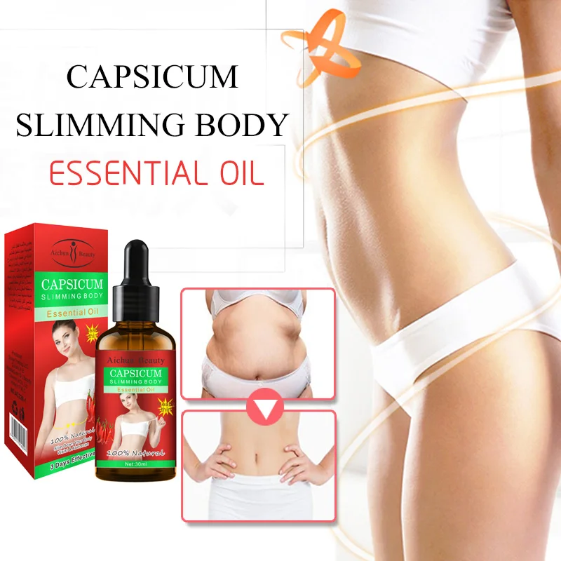 Aichun Beauty 3 Days Effective Fat Burning Weight Loss Slimming Massage Essential Oil for Body Shaping Reduce Your Weight