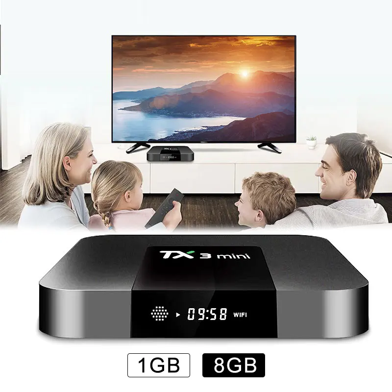 Factory Directly of Android TV BOX TX3 MINI Update From TX3 PRO Allwinner H616 Android 1G RAM 8G ROM Smart TV BOX