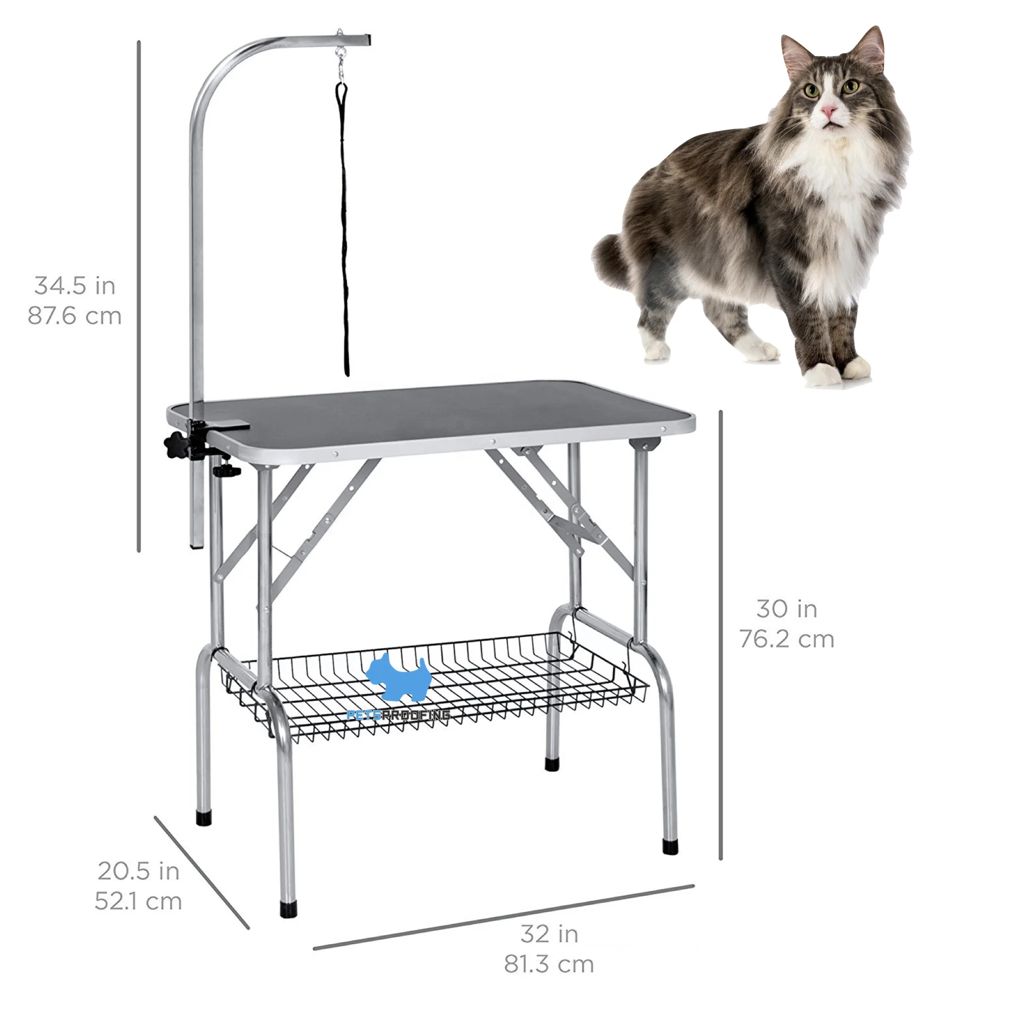 Petsproofing Adjustable Lifting Used Pet Dog Grooming Table Groom Table for Sale