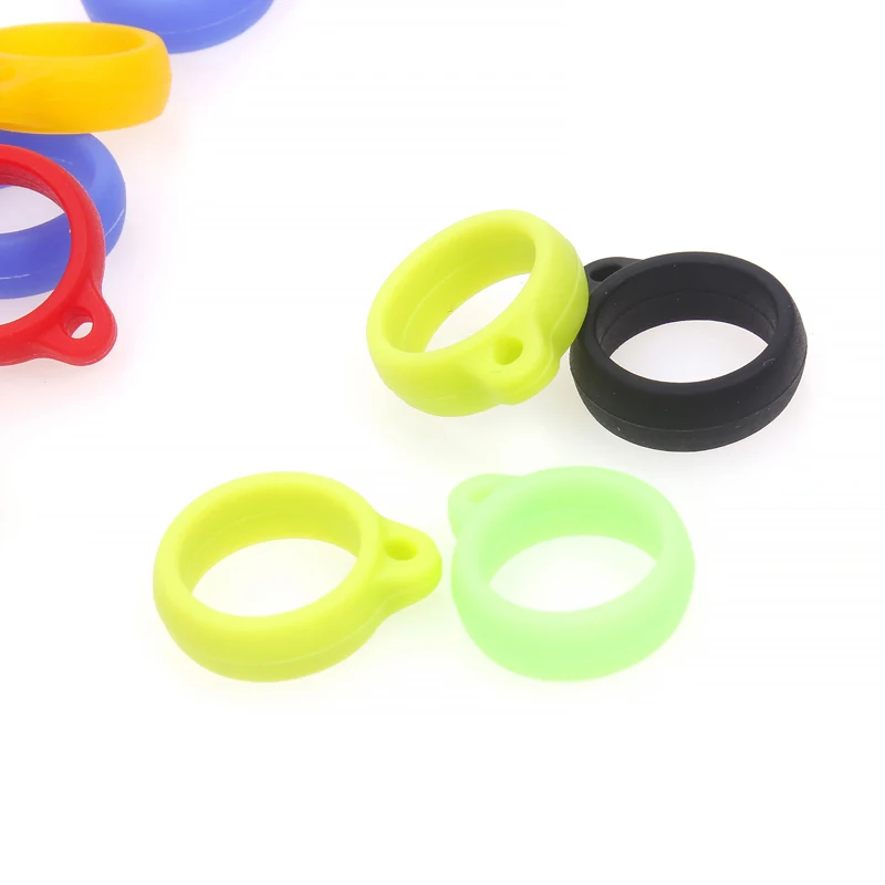 Framendino, 160 Pack Anti-Lost Silicone Rubber Ring Holder Adjustable Cases Necklace - View #6