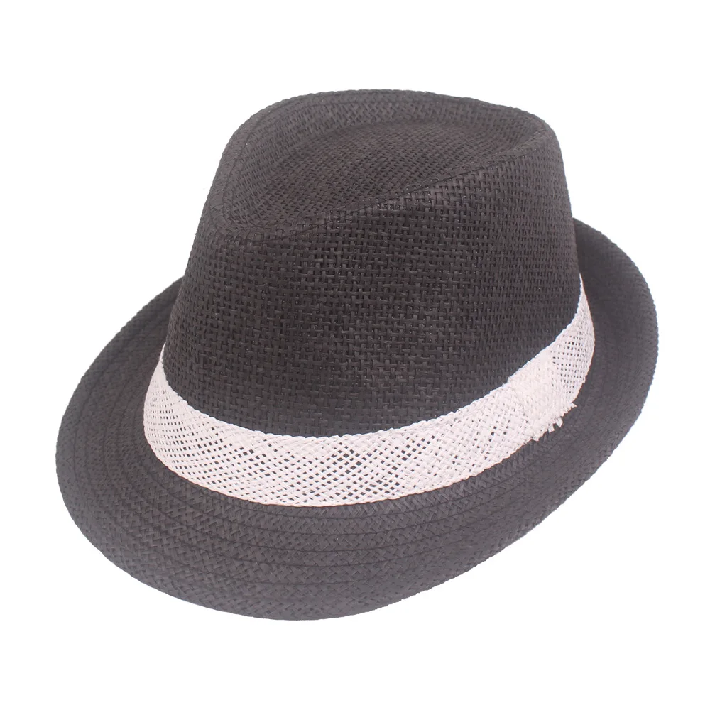 Модная трендовая мужская шляпа Homburg официальная Шляпа Дерби с ремешком и закручивающимися полями Федора