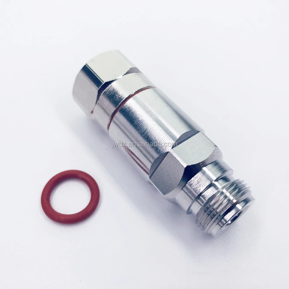 n Female connector for 1/2 feeder cable in low loss,n Female connector for 1/2 cable,NF-LCF12