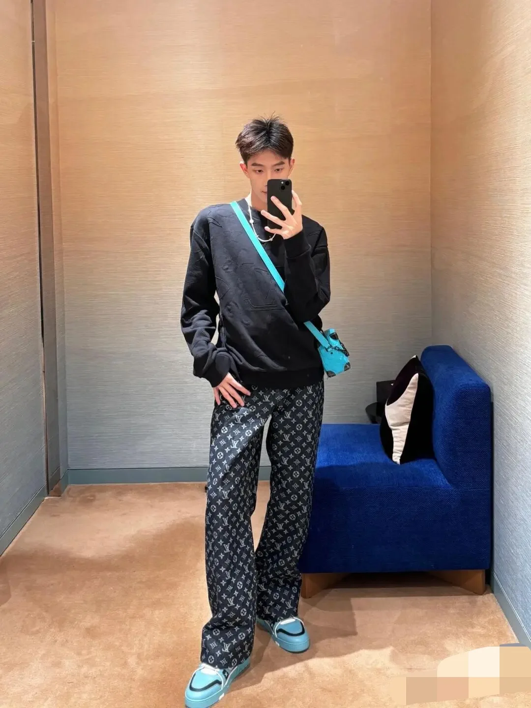 European Style Donkey Family L Family Paris Straight-leg Denim Jeans High Version Men Women Casual Mid Waist Quick Dry supplier