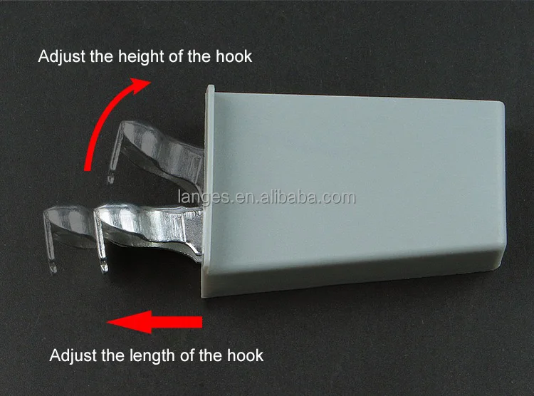 Easy Install Concealed Plastic Kitchen Bathroom Wardrobe Wall Fitting