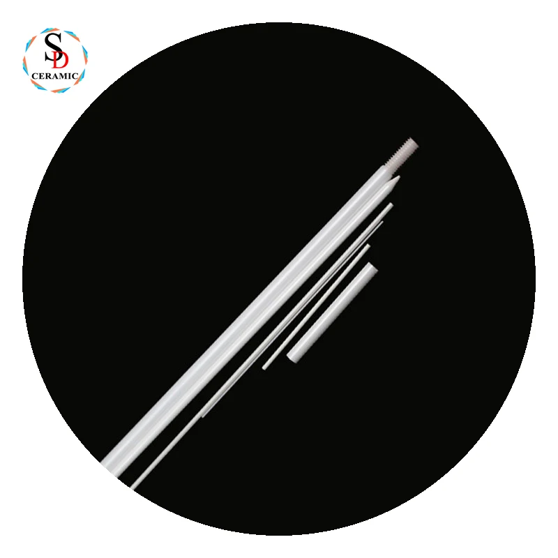 Zro2 High Temperature Zirconia Ceramic Thread Rod