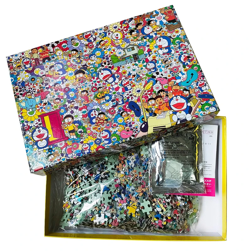 TAKASHI MURAKAMI FOR THE DORAEMON  パズル TAKASHI MURAKAMI FOR THE DORAEMON EXHIBITION PUZZLE 1000PCS