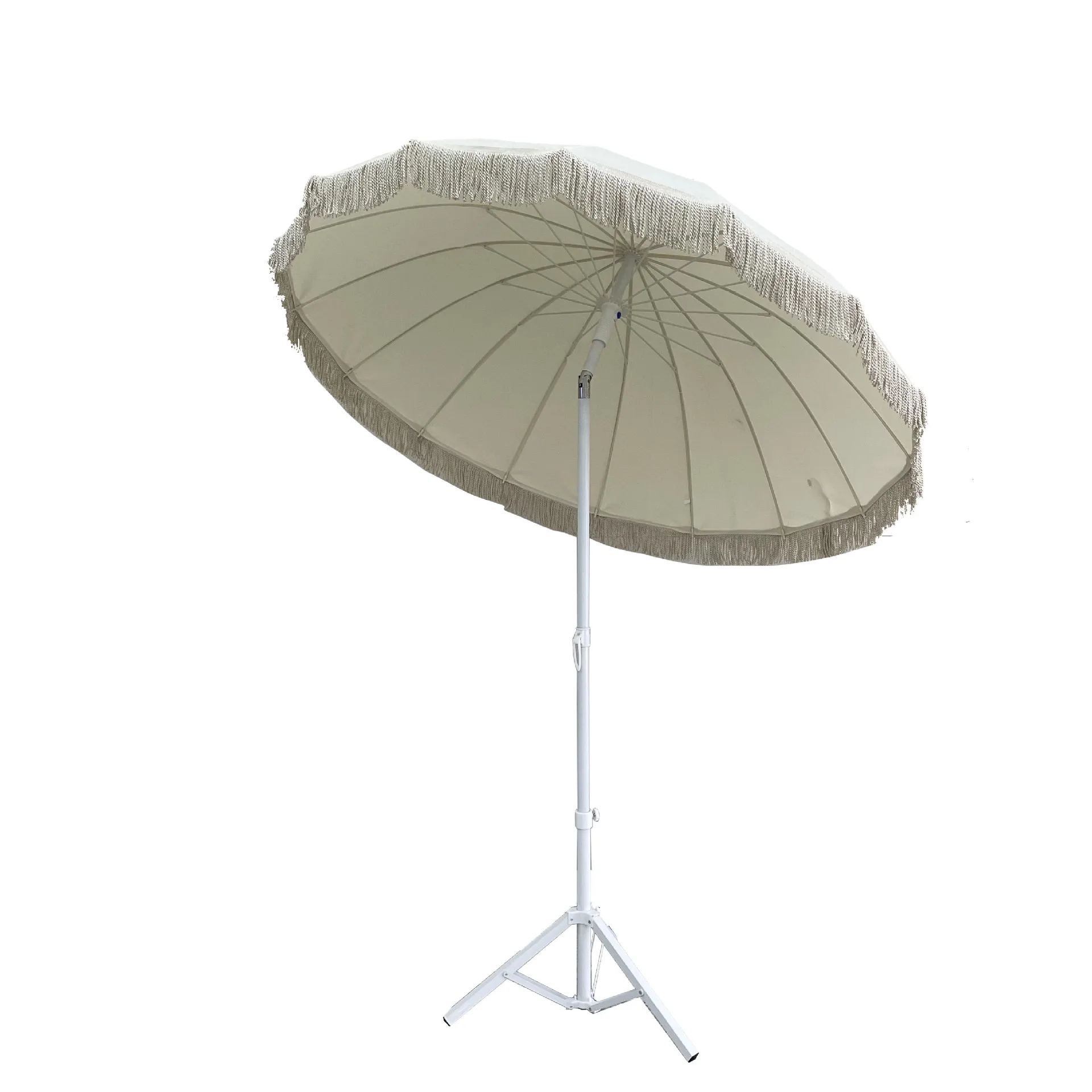 Винтажный пляжный зонтик с кисточками на заказ