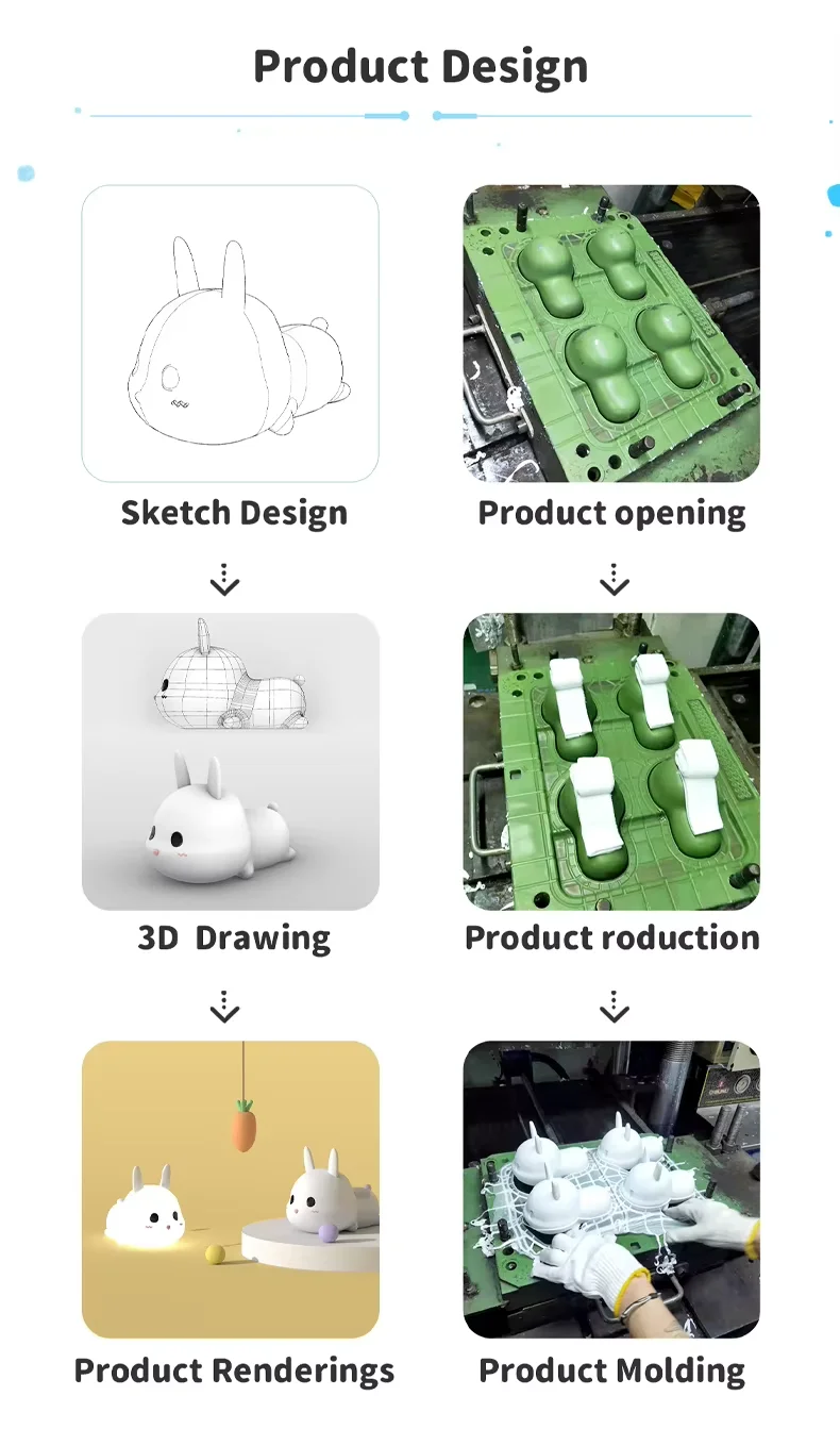 silicone night light