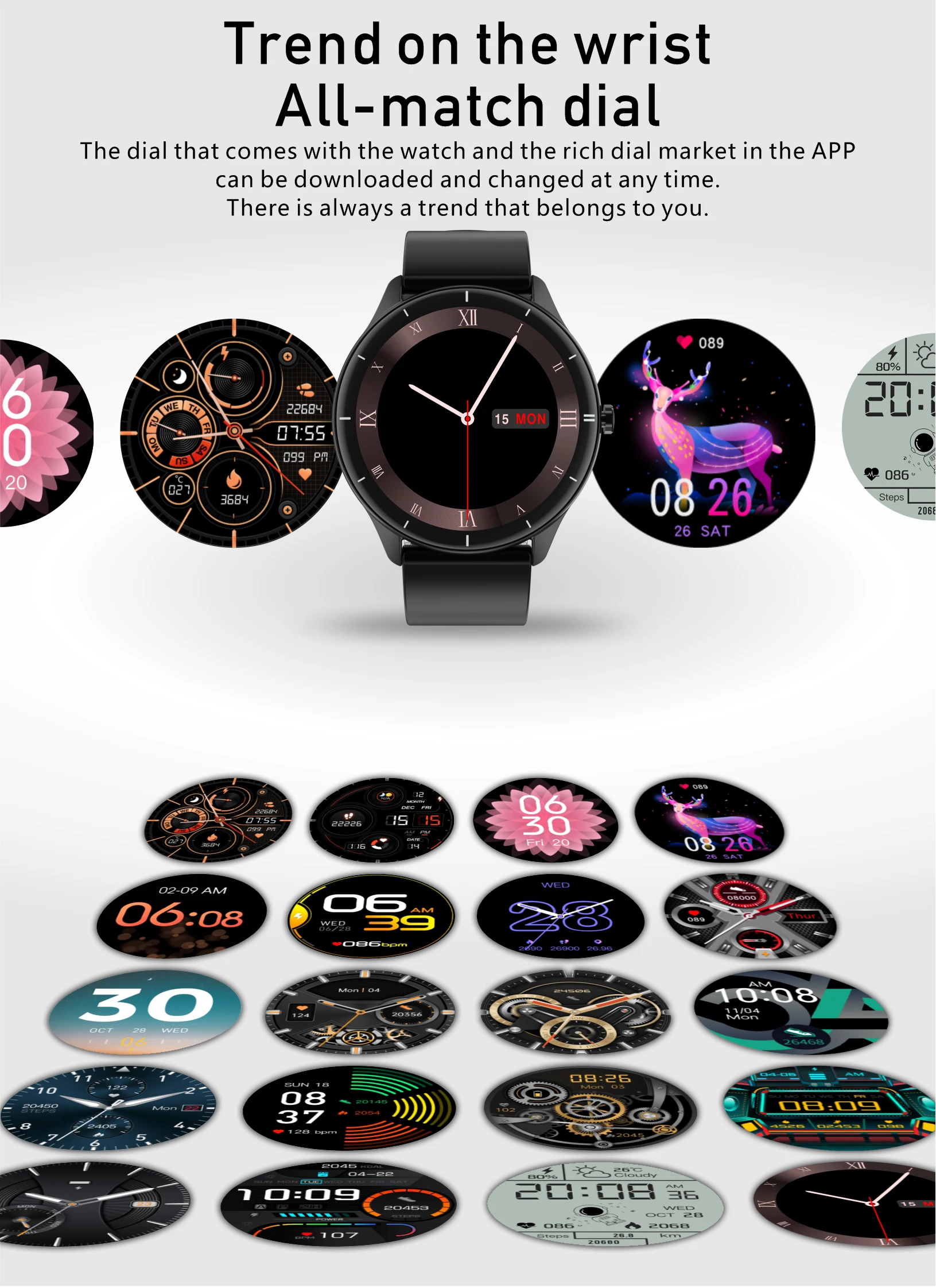 New Model Q21 Smart Watch Wristband Sports Heart Rate Blood Pressure Intelligent Smart Bracelet Smart Watch for Phone