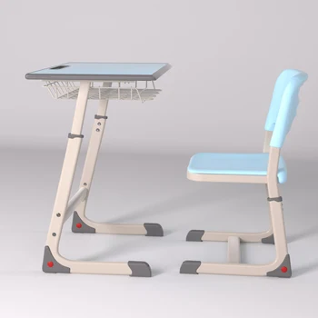 The factory produces durable and adjustable desks and chairs suitable for learning in schools or kindergartens