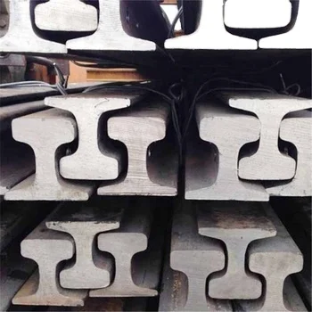 Q235b Crane Rail Iron Profile Processing Train Used Rail Railway Track Railroad Steel Rails Railway Heavy Steel Rail for Sale