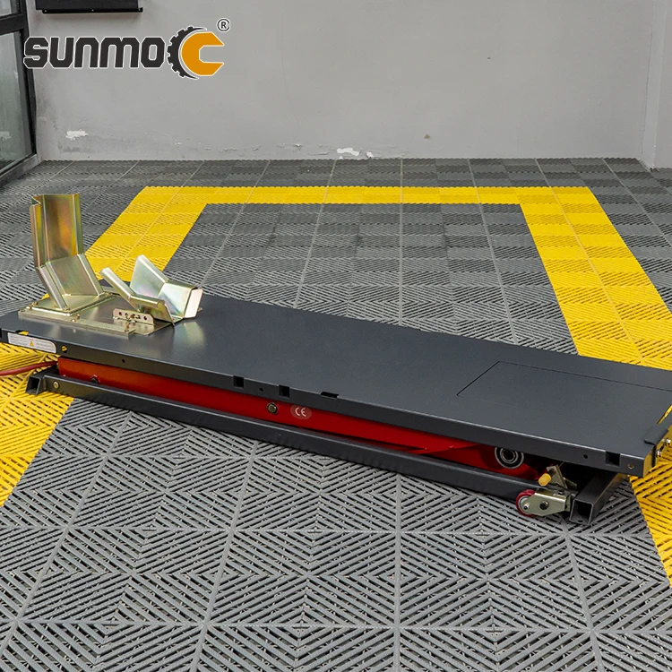 Sollevatore Idraulico Per Moto Da 400 Kg | Altezza Regolabile 25-40 Cm, Blocco Di Sicurezza Per Officina