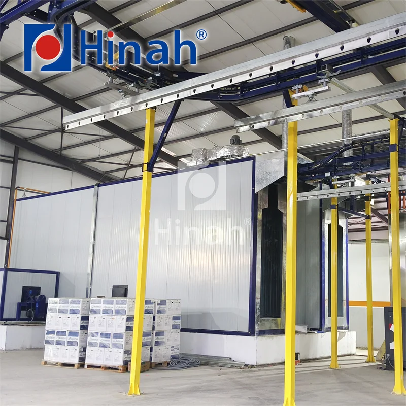Powder PVC Coating Automated Line for Fence Mesh Panel With Fluidized Bed Coating