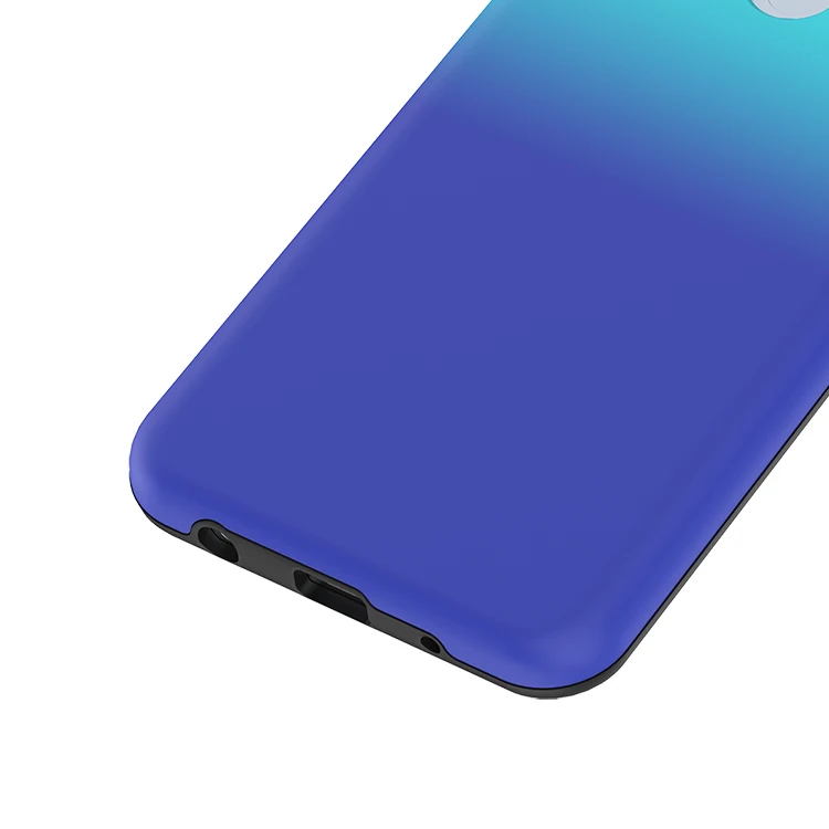 For Vivo V27 Two in One Shockproof Leather Oil Coating Gradient Color Mobile Phone Cases Hard
