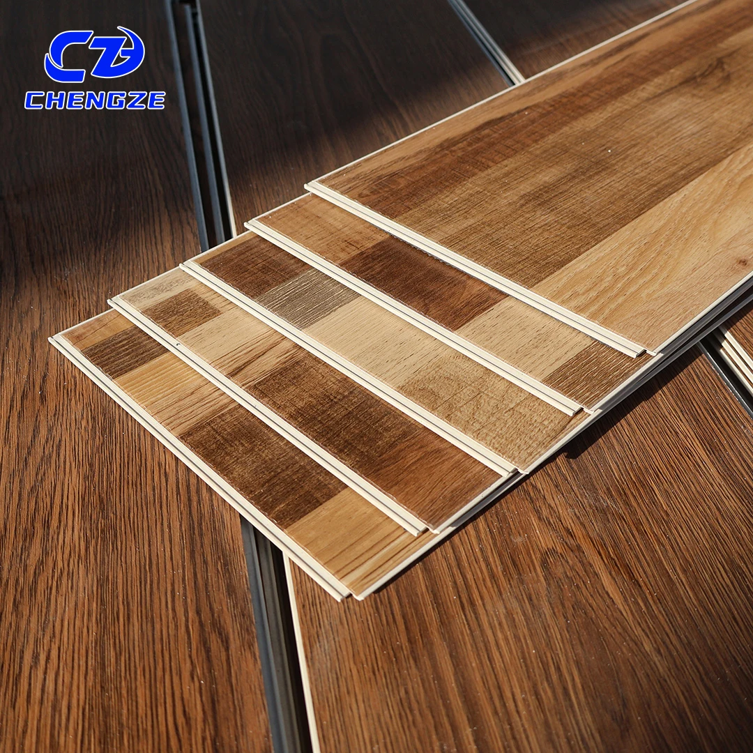 Waterproof Click Interlocking SPC Flooring 4mm 5mm 6mm Indoor Wear  Resistant Vinyl Flooring Seamless, image size:1080x1080