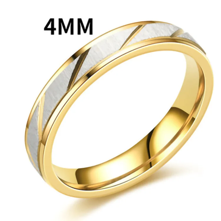 New Classic Stainless Steel Certified Wedding Infinity Ring for Men and Women Engagement Jewelry Gifts