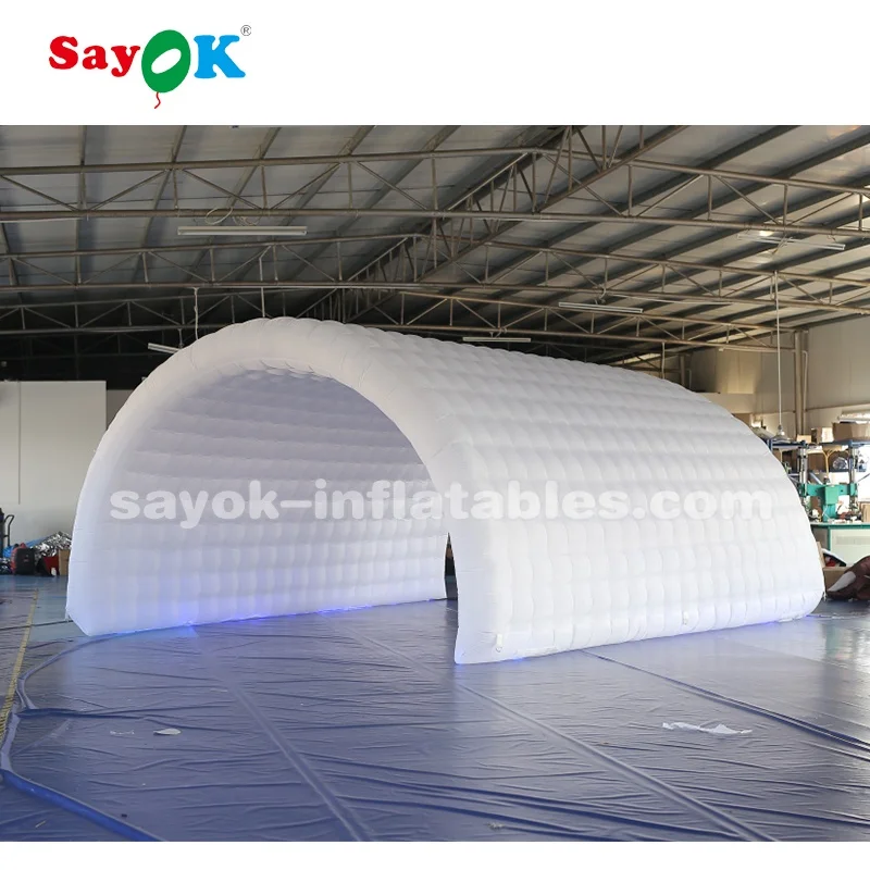 Inflatable Arch Tent for Event White Oxford Cloth Inflatable Tunnel Tent for Sale