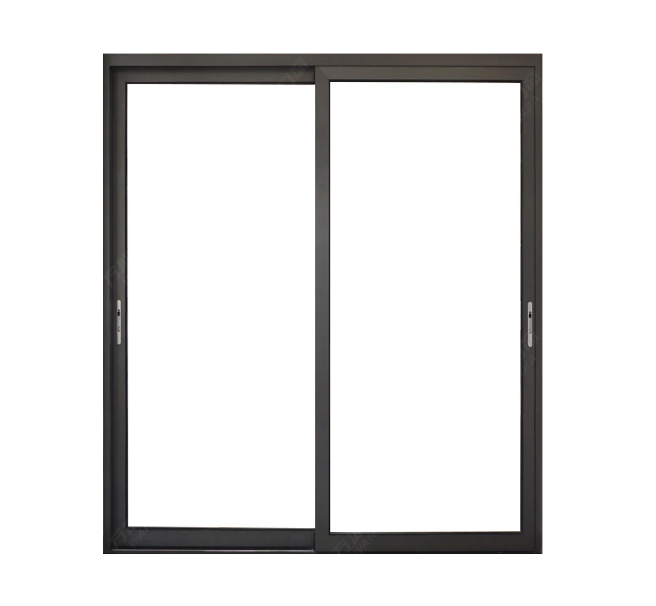 WANJIA Aluminum Frame Waterproof Aluminium Sliding Glass Patio Doors Sliding Exterior Glass Doors Aluminium Sliding Glass Doors