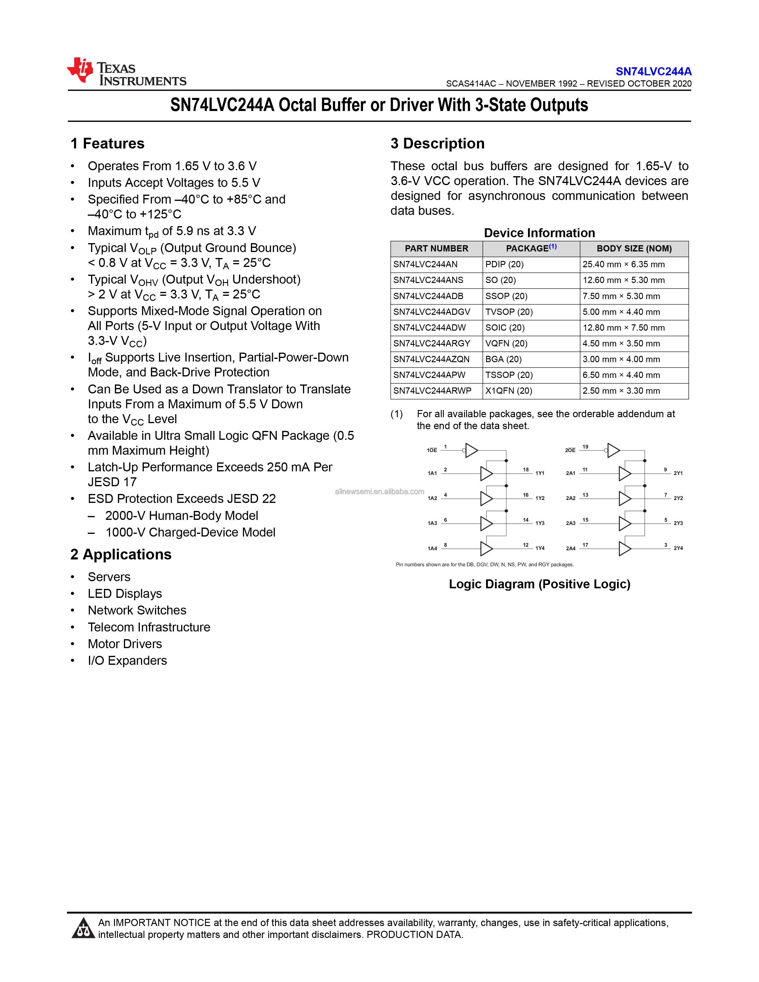 SN74LVC244APWR-1