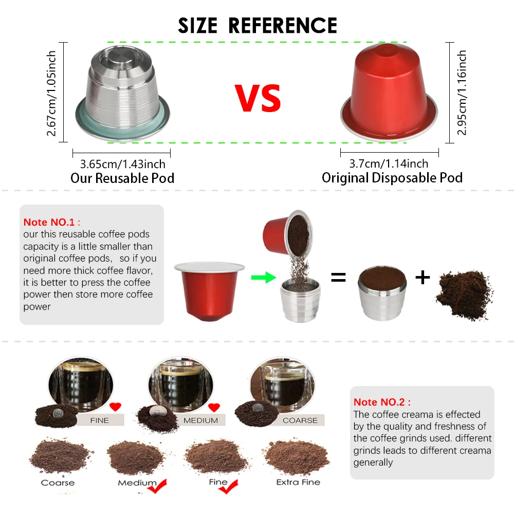 Factory Sale Pod Wareset Eco-Friendly Recarregaveis Capsules