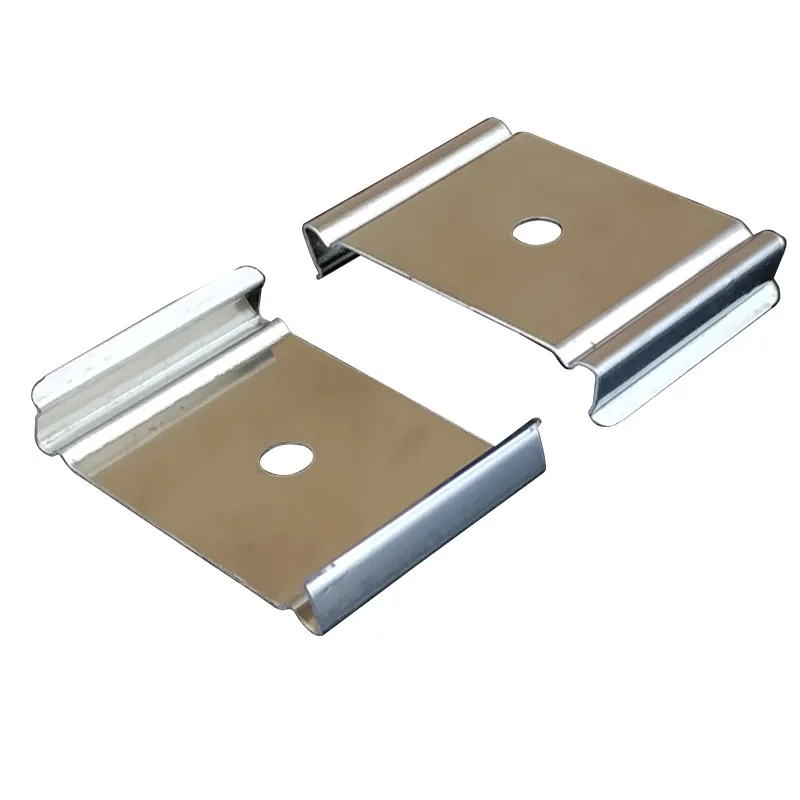 OEM Custom Made Sheet Metal Stamping Spring Clips Stainless Steel for LED Light
