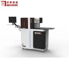 CNC Bending machine for making 3D channel letter aluminum letter bender 200mm flat aluminum letter bending machine