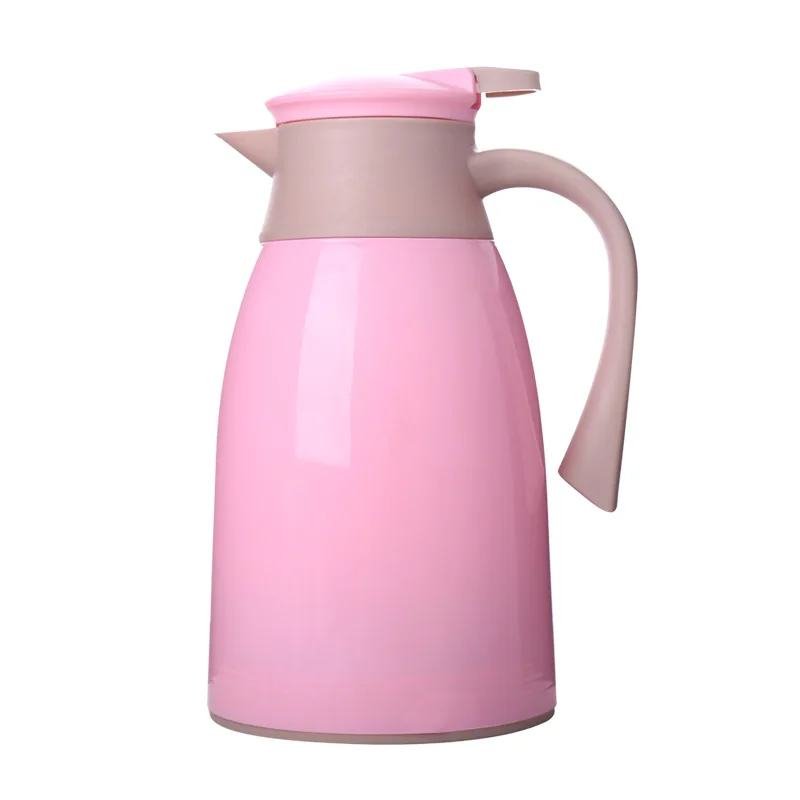 Insulated Water Pot Jug Double Walled Plastic Vacuum Thermos for Home and Office