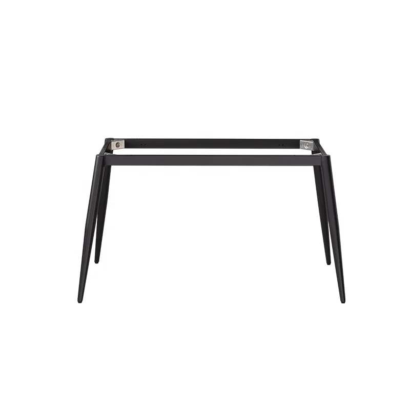 Quality Aluminum Frame Table Leg Production Line OEM Cheap Low Factory Price Carbon Steel Furniture Metal Table Removable Legs