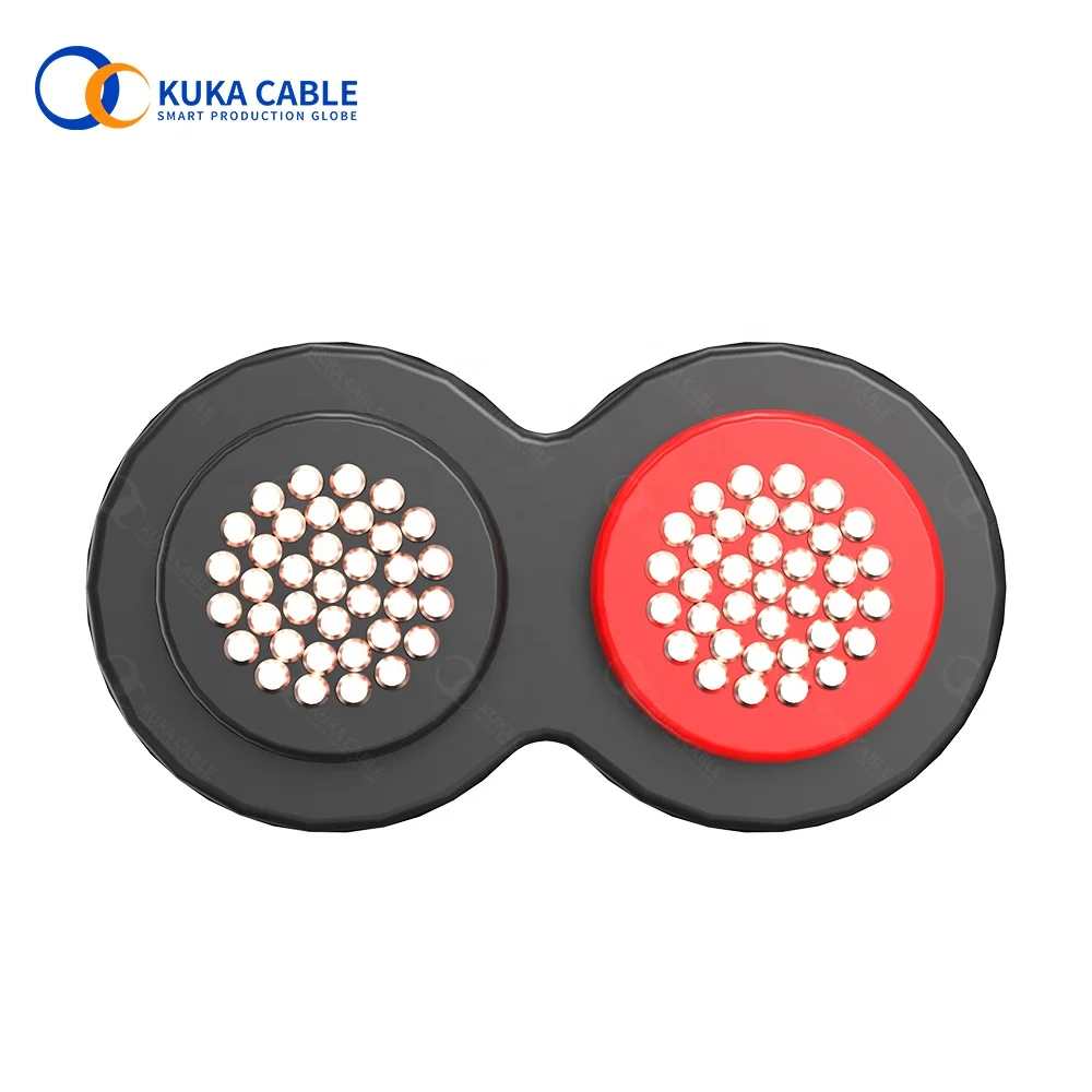 Solar Power Jacket 1x 4mm2 1x6mm2 Dc Pv Solar Panel Cable Solar Tabbing Wire Manufacturer Competitive Price Xlpe Dc Solar Cable