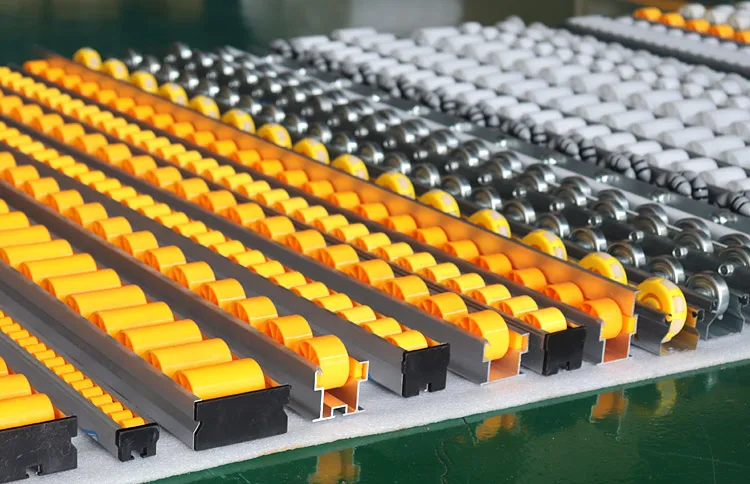 Roller Track Chain Driven Roller Conveyors with Flanged Wheel