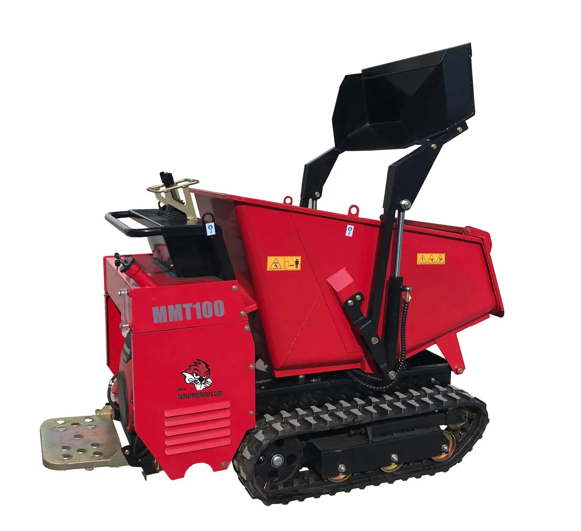MMT100 Engineering Construction Machinery CE Mini Dumper Crawler Concrete Dumper