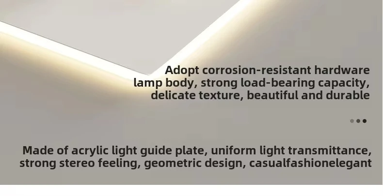 Smart Retractable Square Fan, Ceiling, Iron - detail 12