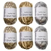 one solid color yarn
