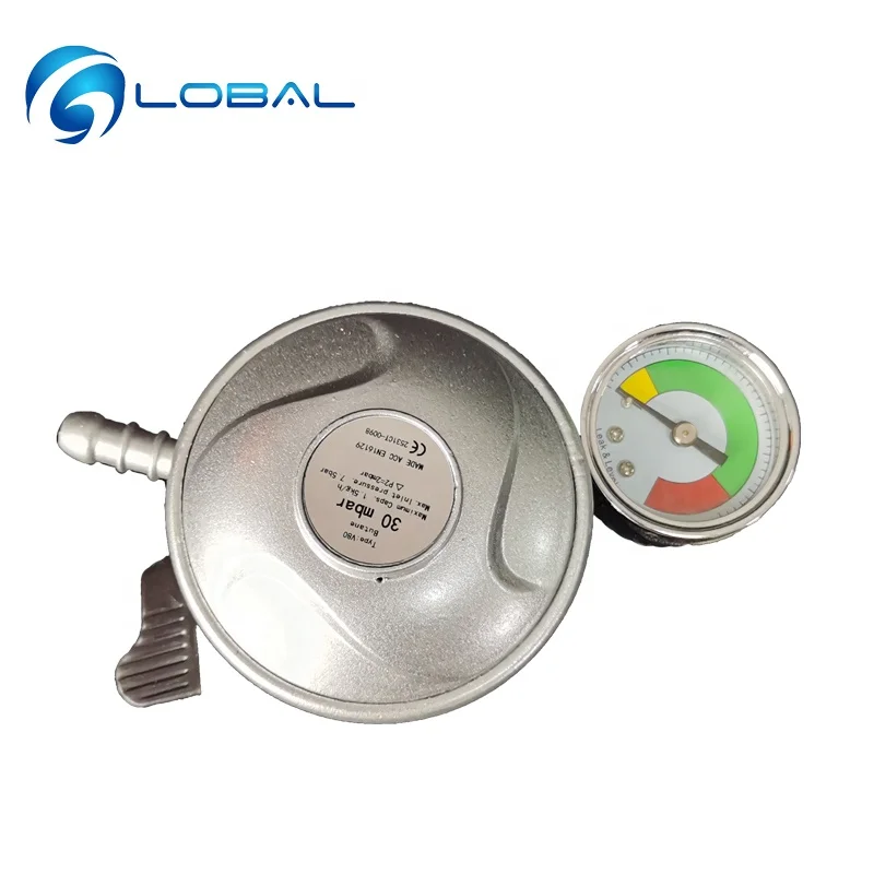 
High Quality Africa Lpg Gas Cylinder Regulator with gauge 