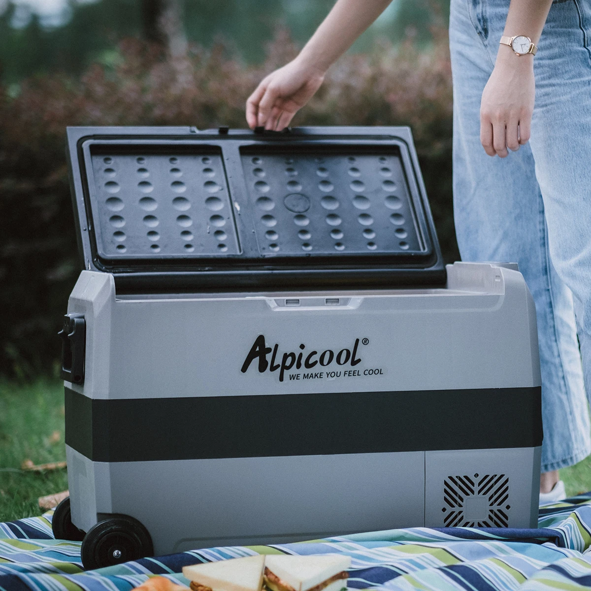 Alpicool T50 - Portable Car Camping Fridge Freezers 12V