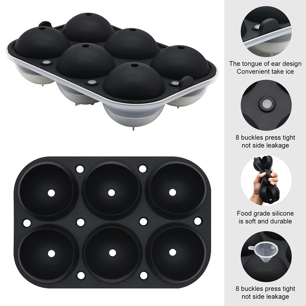 Factory Best Selling Silicone Ice Cube Tray With Lid Bpa Free Easy Release Ice Cube Molds Make Mini Ice Cubes details