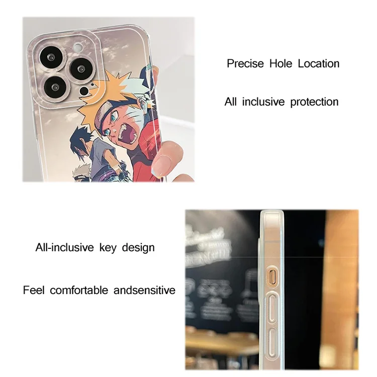 New arrival cartoon soft silica phone case all models custom mobile phone anime cases factory