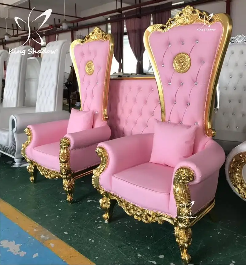 Royal King Throne Chair Black Pedicure Station Foot Spa Pedicure Chair