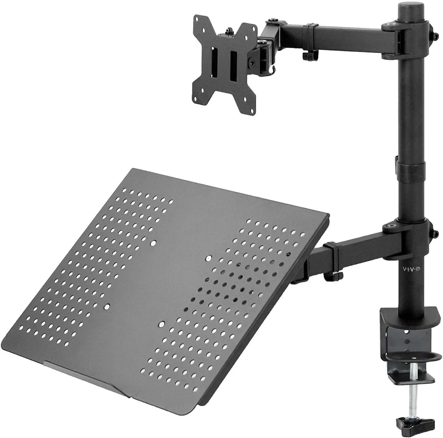 c clamp laptop stand